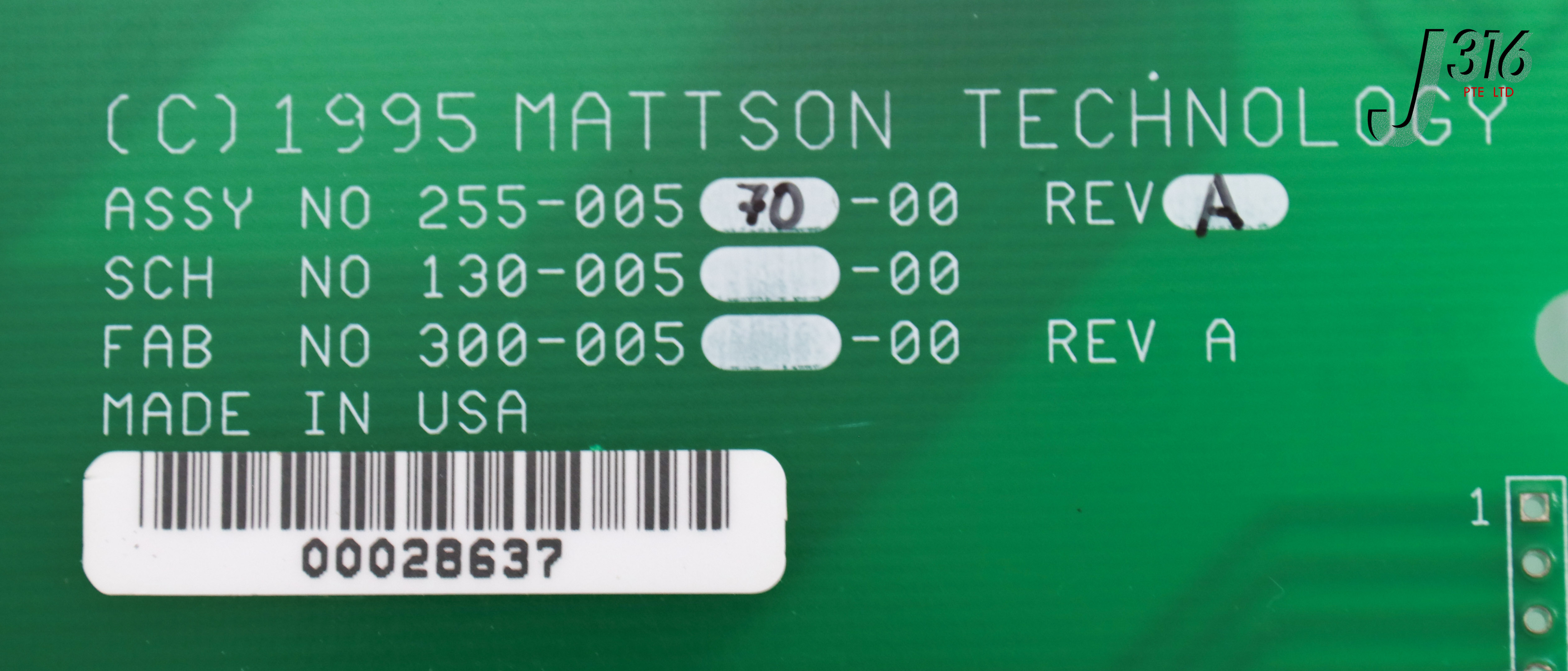 19735 MATTSON PCB ASSY, STAT, FLEX, ROBOT INTRFC 255-00570-00 | eBay